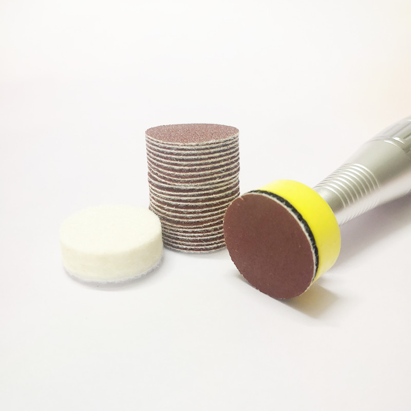 Csere lábreszelő készlet Csiszolópapír Gyapjú polírozó lábápoló Rasp Disk Shaft Elektromos körömfúrófejek Pedikűr szerszámkészletek