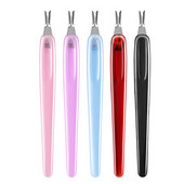 5 vnt. odelių stūmiklis, nerūdijantis stūmiklis, nagų dailės šakutės manikiūro įrankis, skirtas nupjauti negyvai odai, šakutės žnyplės stūmiklis, žoliapjovės odelių valiklis