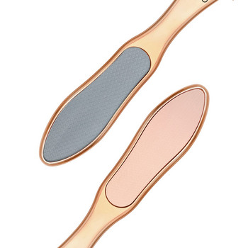 Стъклена пила за крака за педикюр, груба/фина двустранна нано стъклена повърхност, средство за премахване на мъртва твърда кожа за крака, средство за отстраняване на кожички