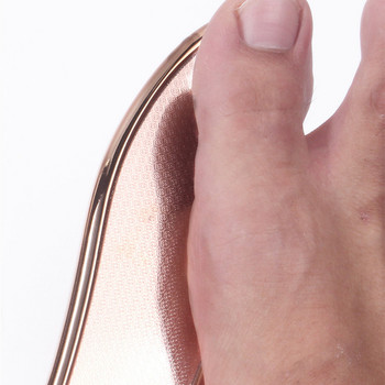 Γυάλινη λίμα ποδιών για πεντικιούρ Χονδρή/λεπτή διπλή όψη νανο γυάλινη επιφάνεια, αφαίρεση νεκρού σκληρού δέρματος για τα πόδια, αφαίρεση κάλλου επιδερμίδας