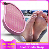 Foot Rasp Nano üveg lábdaráló reszelő bőrradír a láb kemény, elhalt bőrkeményedéseinek eltávolítására Artifact Peeling lábápoló pedikűr eszköz