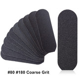 10kom/paket Turpije za zamjenu stopala Sading Pedikura-Alat za njegu-Brusni papir-Uklanjanje žuljeva-Crna tvrda mrtva koža-Uklanjanje-Masaža stopala