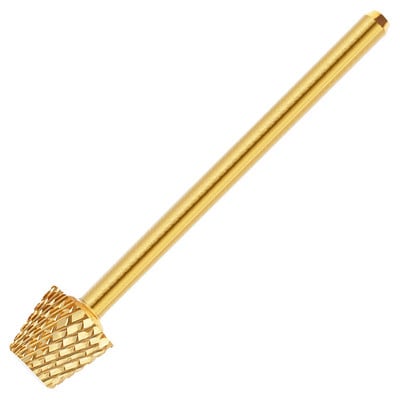 3/32" 4 Week Backfill Nail Carbide Bit - for Electric Dremel Drill Machine Medium, Gold Stapered Backfill