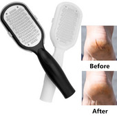 Pedikīra pēdu vīles skrāpis Callus Dead Skin Remover Nerūsējošais tērauds Pārnēsājams Rasp Colossal pēdu rīve Skruberis Mitrās, sausās pēdas kopšana