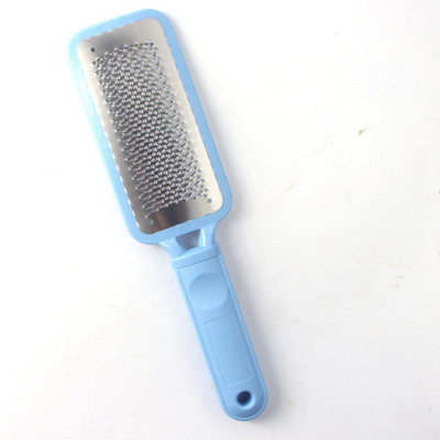 Pedikīra pēdu vīles skrāpis Callus Dead Skin Remover Nerūsējošais tērauds Pārnēsājams Rasp Colossal pēdu rīve Skruberis Mitrās, sausās pēdas kopšana