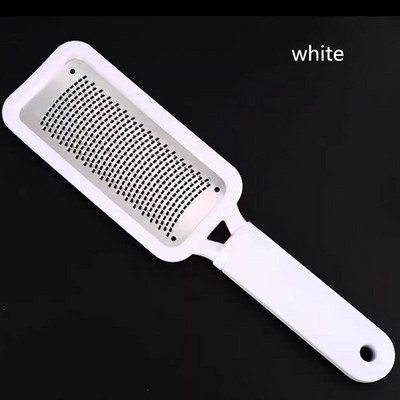 Pedikīra pēdu vīles skrāpis Callus Dead Skin Remover Nerūsējošais tērauds Pārnēsājams Rasp Colossal pēdu rīve Skruberis Mitrās, sausās pēdas kopšana