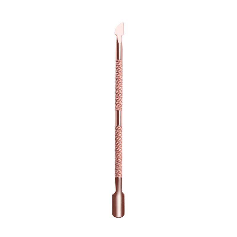 3db/táska Rose Gold Pro rozsdamentes acél kutikula eltávolító nyomó olló körömszerszám szett Finger Dead Skin csipeszvágó