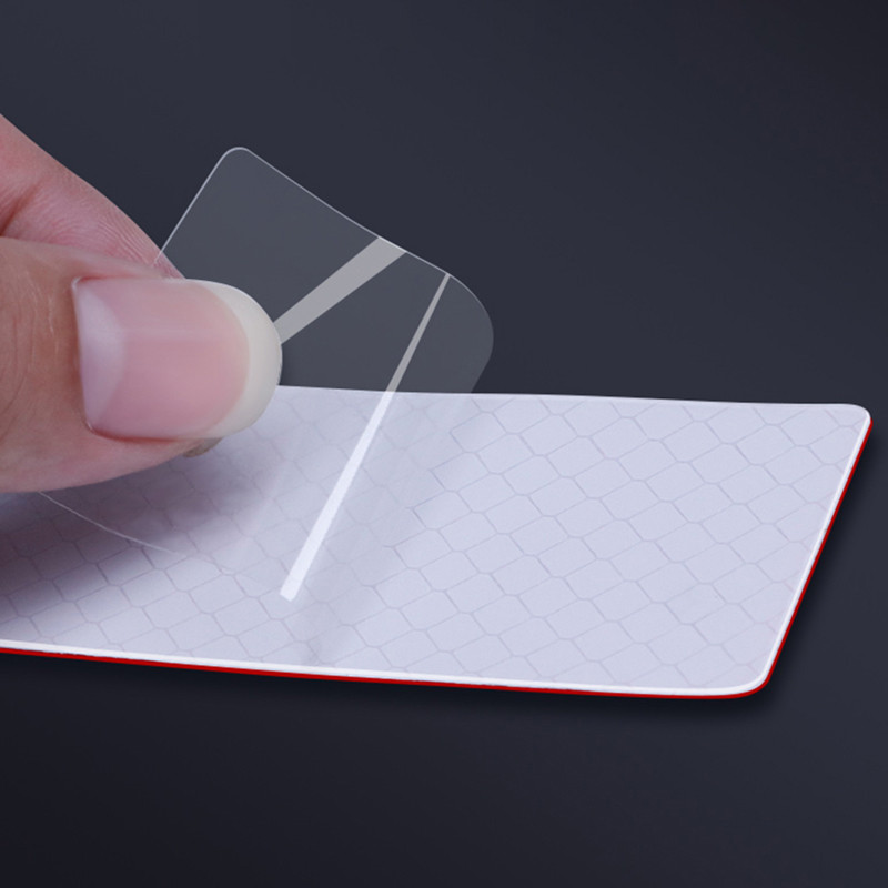 5Pcs/set Sigurnosne snažne reflektirajuće trake Reflektirajuća naljepnica za automobil Traka upozorenja Naljepnice za reflektirajuću traku za automobil Dodatna oprema za eksterijer automobila