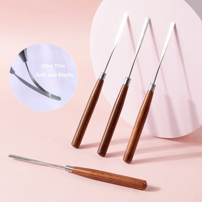 1 τμχ Nail Art Stirring Rod Ακρυλική Σκόνη από ανοξείδωτο ατσάλι Liquid UV Gel ανάδευσης Εργαλείο Σπάτουλα Καρφίτσα για νύχια αξεσουάρ και εργαλεία