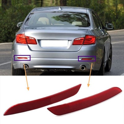 BMW F10 F18 5 series 520i 528i 530i 535i 550i 2010-2013 hátsó lökhárító reflektorhoz, hátsó lámpa