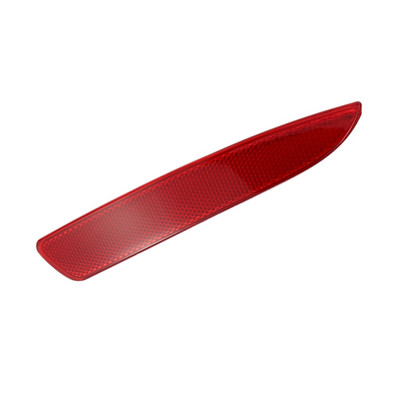 Autó hátsó lökhárító fényvisszaverő X5 E70 2007-2013 lökhárító burkolat reflektor marker hátsó lámpa 63217158949 63217158950 piros lencse