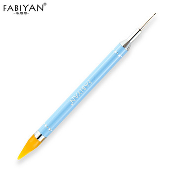 Μανικιούρ για μολύβι με κουκκίδες με μολύβι με διπλό άκρο Μανικιούρ Εργαλείο για τέχνη νυχιών