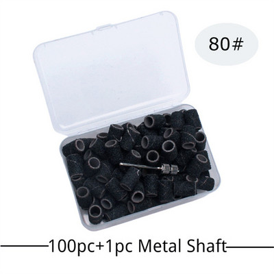 100 db Professzionális körömcsiszoló szalag, Grit #240 körömmanikűrpolírozó, Files manikűr eszközök körömfúróhoz