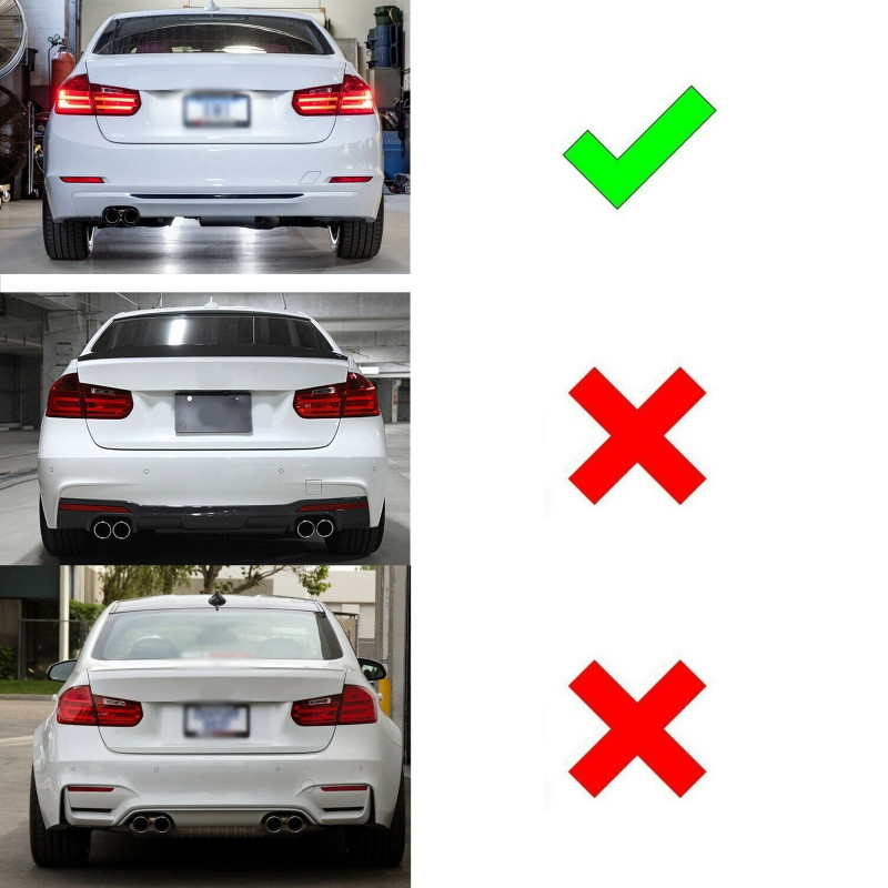 1 pereche de lentile reflectoare pentru bara spate pentru BMW Seria 3 F30 F31 2013-2015/BMW Seria 4 F32 F33 2014-2017 (dreapta și stânga)