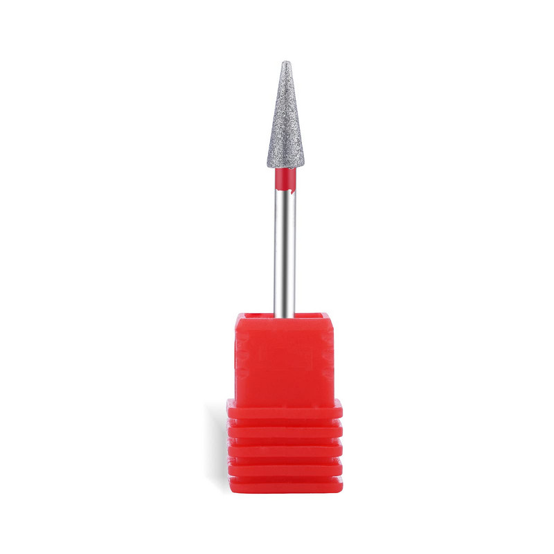 3/32" kúpos gyémánt körömfúró forgó kutikula Clean Burr Nail Art reszelő elektromos fúrógép manikűr pedikűr eszközhöz