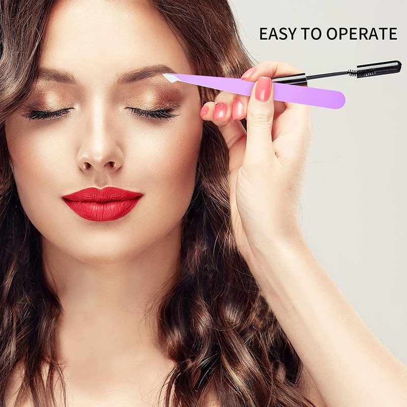 1kom pinceta za obrve Precizno čupanje finih dlačica Čupanje dlačica za bradu Štipaljke za obrve od nehrđajućeg čelika Alat za šminkanje