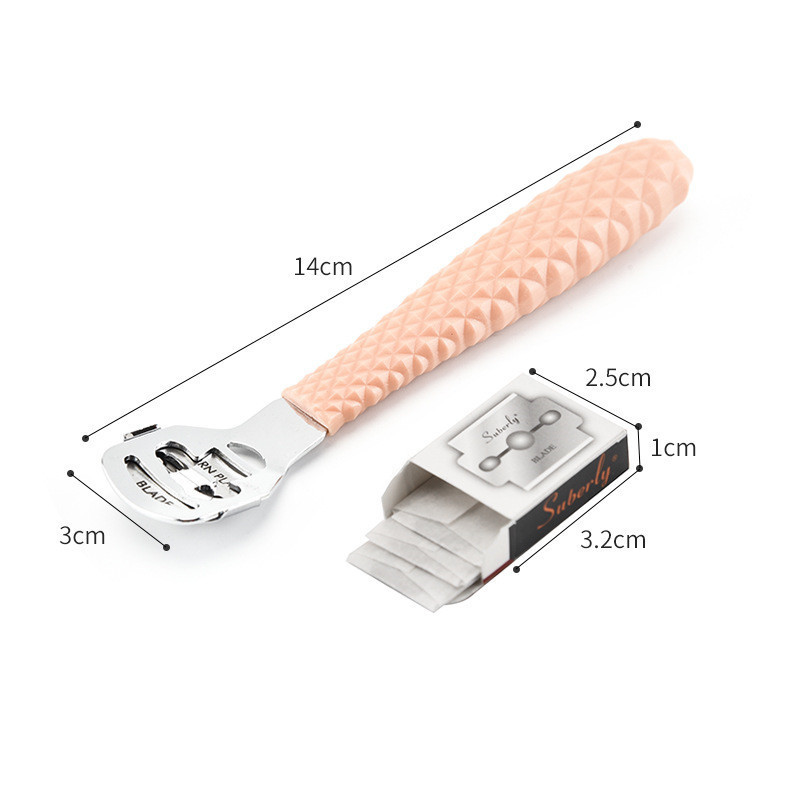 Professzionális lábápoló eszközök Beauty Heel kutikula lehúzó vágó lábápoló reszelő eszköz Pedikűr borotva pengék pedikűrökhöz termék