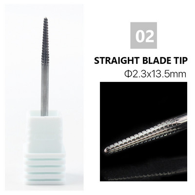Τρυπάνι βολφραμίου για νύχια 3/32" Tornado Nail Bits for Cuticle Remove Acrylic Gel Nails Εργαλεία μανικιούρ Efile Accessories