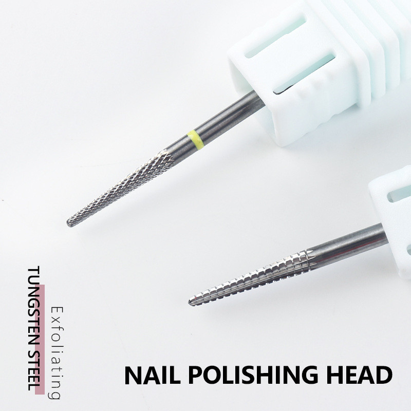 Τρυπάνι βολφραμίου για νύχια 3/32" Tornado Nail Bits for Cuticle Remove Acrylic Gel Nails Εργαλεία μανικιούρ Efile Accessories