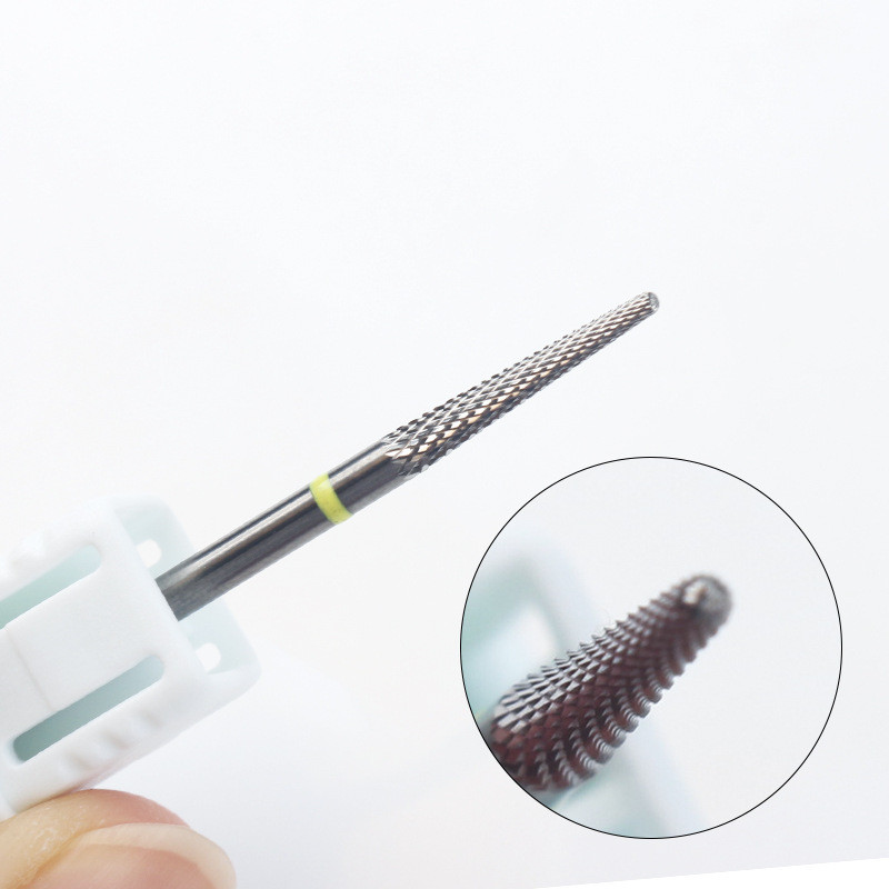 Τρυπάνι βολφραμίου για νύχια 3/32" Tornado Nail Bits for Cuticle Remove Acrylic Gel Nails Εργαλεία μανικιούρ Efile Accessories