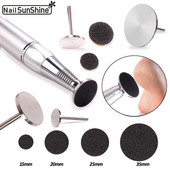 100 db Pedikűr eszközök Professzionális korongok Callus Disks Foot File Crystal Epilator Grit 120 Black Lime Dueaves Feet csiszolópapírhoz
