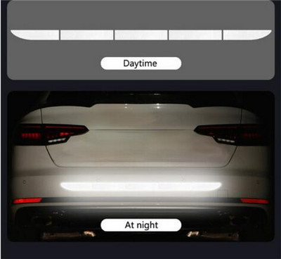 5 τμχ Ανακλαστικό αυτοκόλλητο πορτμπαγκάζ αυτοκινήτου Styling αυτοκινήτου για Renault clio megane 2 3 duster renault Scenic Sandero Captur Twingo