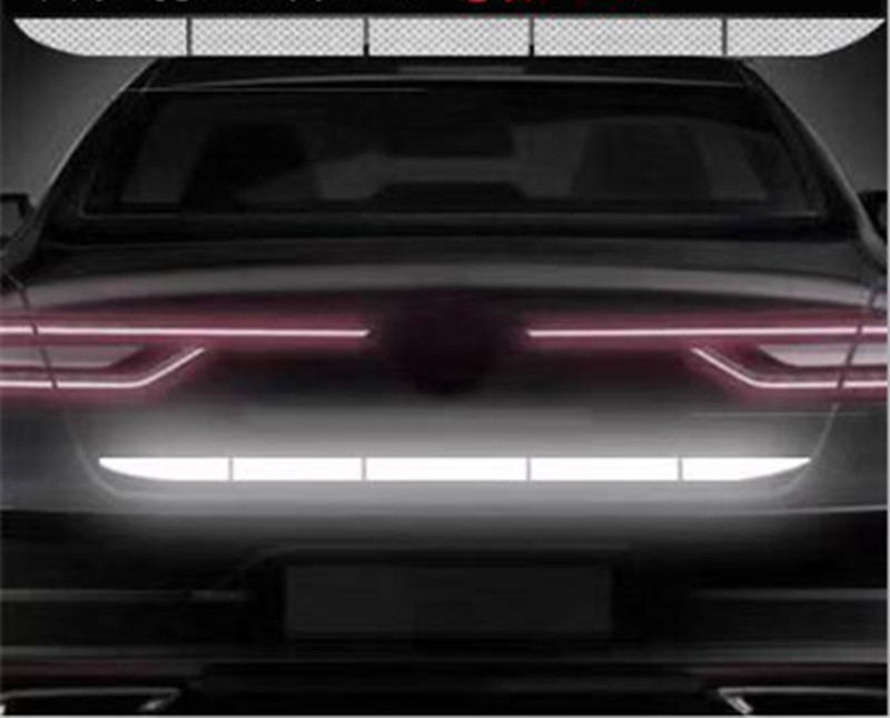 5 τμχ Ανακλαστικό αυτοκόλλητο πορτμπαγκάζ αυτοκινήτου Styling αυτοκινήτου για Renault clio megane 2 3 duster renault Scenic Sandero Captur Twingo