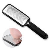 Foot File Callus Dead Skin Remover Professzionális masszírozó Feet Care SPA Szalon Pedikűr Rasp Tools Rozsdamentes acél 1db/szett