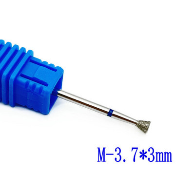 Σετ τρυπάνια νυχιών 7 τμχ Σετ τρυπάνια μανικιούρ από καρβίδιο διαμαντιού 3/32" για αφαίρεση ακρυλικού τζελ Αξεσουάρ νυχιών για νύχια