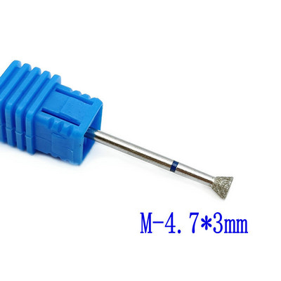 Σετ τρυπάνια νυχιών 7 τμχ Σετ τρυπάνια μανικιούρ από καρβίδιο διαμαντιού 3/32" για αφαίρεση ακρυλικού τζελ Αξεσουάρ νυχιών για νύχια