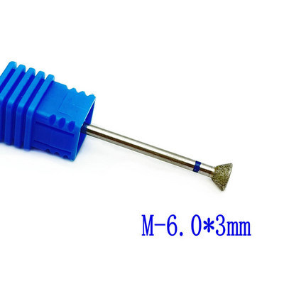 Σετ τρυπάνια νυχιών 7 τμχ Σετ τρυπάνια μανικιούρ από καρβίδιο διαμαντιού 3/32" για αφαίρεση ακρυλικού τζελ Αξεσουάρ νυχιών για νύχια