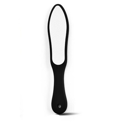 Új 1db rozsdamentes acél lábreszelő sarokreszelő a lábakhoz Pedikűr Rasp Remover Scrub Manikűr Köröm Szerszámok Dropshipping 40#410