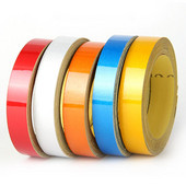 Styling αυτοκινήτου Αυτοκόλλητα και αυτοκόλλητα αυτοκινήτου Ανακλαστική ταινία 5 χρωμάτων Εξωτερικά αξεσουάρ Προστατευτική αυτοκόλλητη λωρίδα αμαξώματος αυτοκινήτου