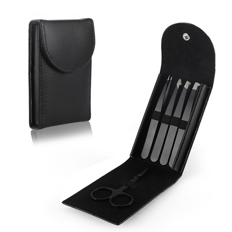 Kulmude pintsetid karvaeemalduspintsetid roostevabast terasest ots koos hoiukotiga Ripsmepikendusklambriga meigi ilutööriistade komplektid