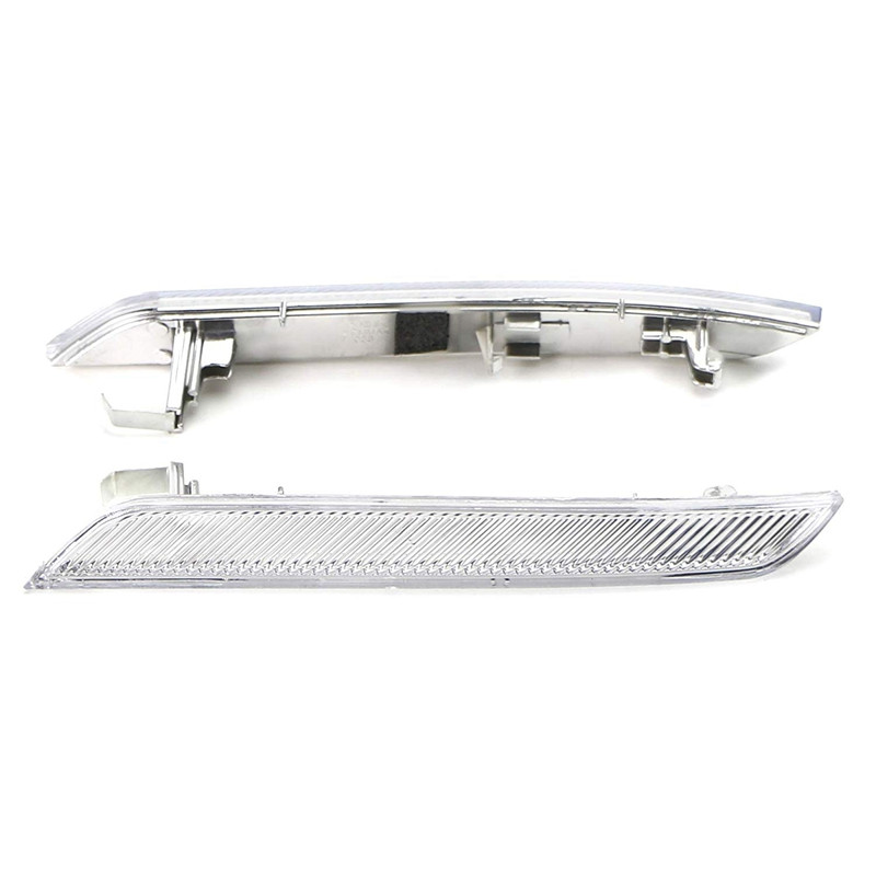 2db Euro átlátszó lencsés első lökhárító oldalsó reflektor lámpák BMW E71 X6 E70 X5M 2008-2014 oldalsó jelzőlámpák cseréje