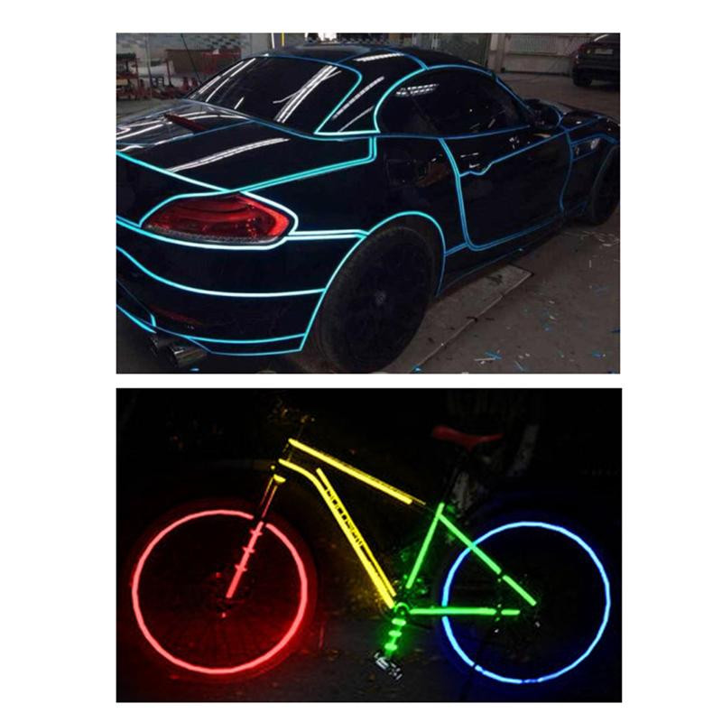 VORCOOL 45m X5 cm fényvisszaverő szalag matrica teherautó motorkerékpárhoz, 7 színű fényvisszaverő matrica matrica autóstílushoz