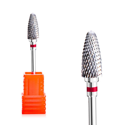 Svrdlo za nokte od volframovog čelika za akrilne nokte 3/32" drška za svrdla za nokte Profesionalno glodalo za manikuru za kućni salon