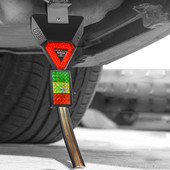 Automašīnas antistatiska zemējuma siksna Automātiskā elektrostatiskā izvairīšanās no zemējuma stieples Antistatiska atstarojoša zemējuma sloksne universāls transportlīdzekļa brīdinājums