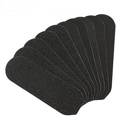 10 buc./pachet Instrument de pedichiură Forma ovală Râșlă pentru picioare Pile de predichiură pentru piele tare, la atingere grosieră, Pilă pentru picior pentru îndepărtarea calusului Scrubber pentru picioare