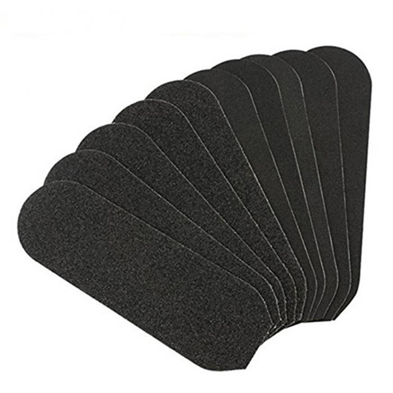 10 buc./pachet Instrument de pedichiură Forma ovală Râșlă pentru picioare Pile de predichiură pentru piele tare, la atingere grosieră, Pilă pentru picior pentru îndepărtarea calusului Scrubber pentru picioare