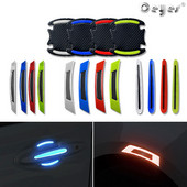 3D automobilska reflektirajuća naljepnica Traka Reflektor Ogledalo Blatobran Traka upozorenja Branik Ručka vrata Naljepnice zdjele Vanjski dodaci automobila