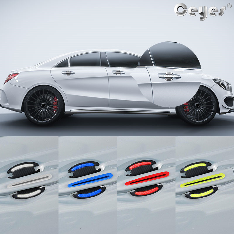 3D automobilska reflektirajuća naljepnica Traka Reflektor Ogledalo Blatobran Traka upozorenja Branik Ručka vrata Naljepnice zdjele Vanjski dodaci automobila