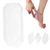 Nano Glass Διπλής όψης λίμα φτέρνας από σκληρό νεκρό δέρμα αφαίρεσης κάλλου Απολεπιστικό αξεσουάρ ποδιών φροντίδας πεντικιούρ