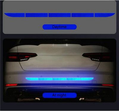 5db Car Styling autós csomagtartó fényvisszaverő matrica tartozékok Ford Focus 2 3 4 Fusion Fiesta ranger mk2 mk3 mk4-hez