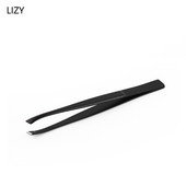 LIZY από ανοξείδωτο ατσάλι μαύρο κλιπ φρυδιών με κλίση στόματος κλιπ φρυδιών εργαλείο κοπής βλεφαρίδων τσιμπιδάκια χονδρική