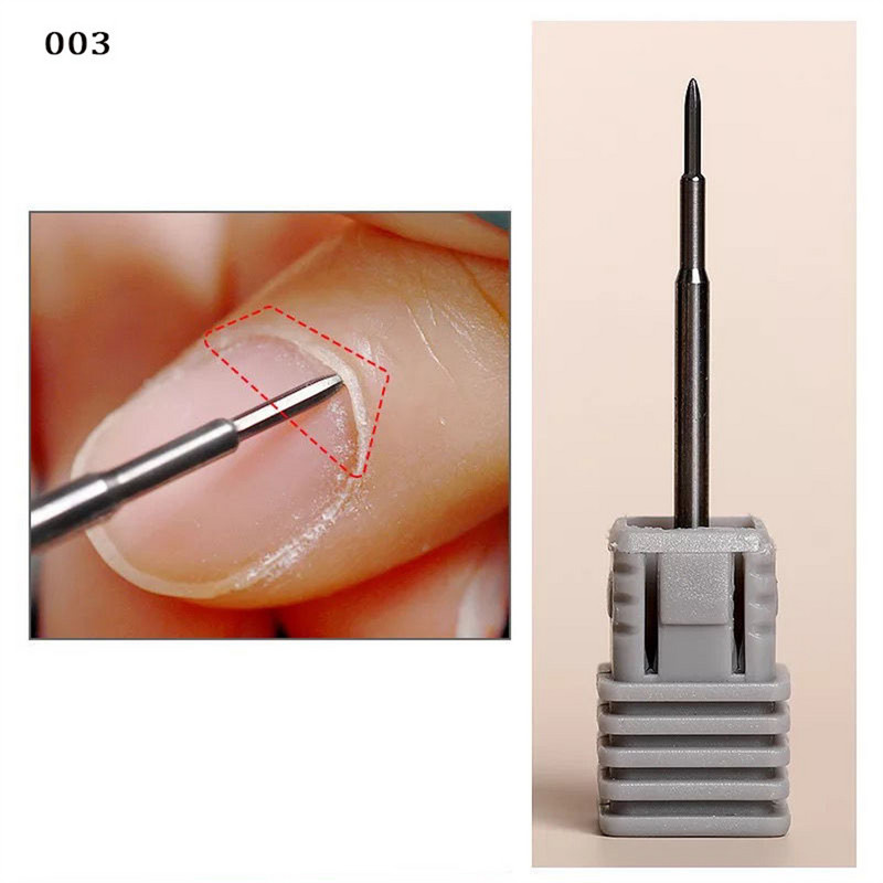 Aukščiausios kokybės 3/32 colių odelių valymas nagų karbido antgalis nagų salonui po nagų valikliu, gelio šalinimas nagams paruošti, glotnus, švelnus