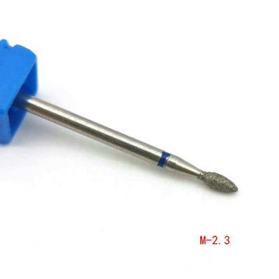 Διαμαντένια τρυπάνια νυχιών 3/32" Φροντίδα για ακρυλικό τζελ για νύχια για ξηρό μανικιούρ Εργαλεία αφαίρεσης σχήματος πεντικιούρ