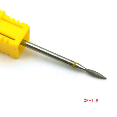 Διαμαντένια τρυπάνια νυχιών 3/32" Φροντίδα για ακρυλικό τζελ για νύχια για ξηρό μανικιούρ Εργαλεία αφαίρεσης σχήματος πεντικιούρ