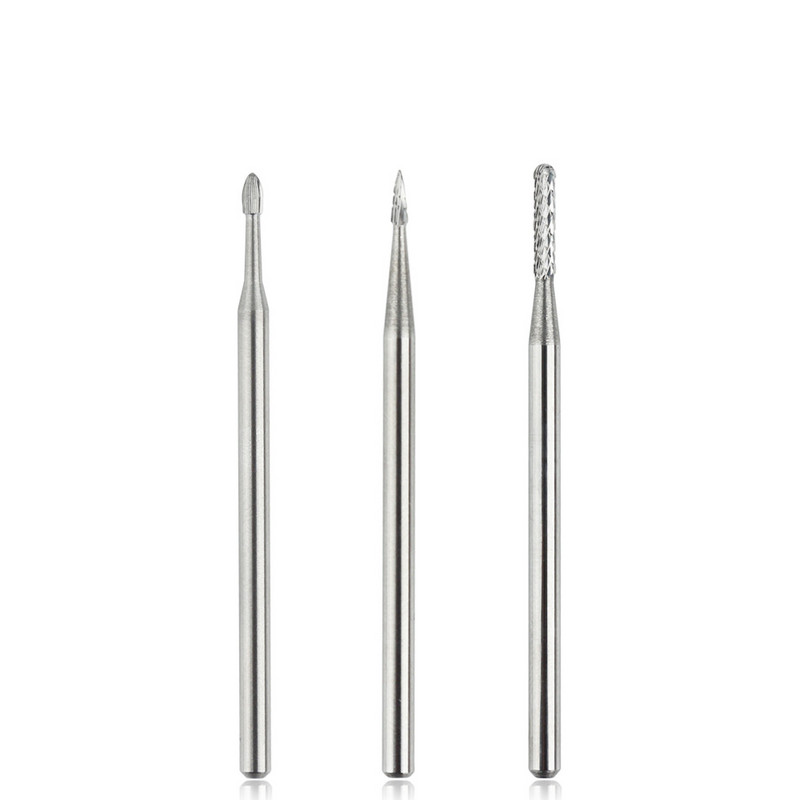 Επαγγελματικός κόφτης νυχιών 3/32" καθαρό καρβίδιο νυχιών κάτω από το καθαριστικό νυχιών για αφαίρεση βερνικιού gel