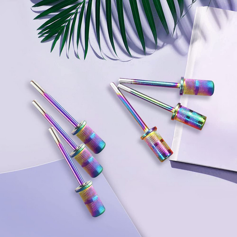 6 ΤΕΜ. Ανταλλακτικό τρυπάνι νυχιών Κεφαλές τρυπανιού νυχιών Τρυπάνι νυχιών Άξονας λείανσης για ηλεκτρικές λίμα Λειαντήρες νυχιών Μανικιούρ πεντικιούρ